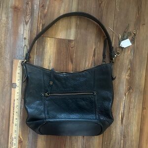 The Sak Sequoia Hobo Black Leather Bag